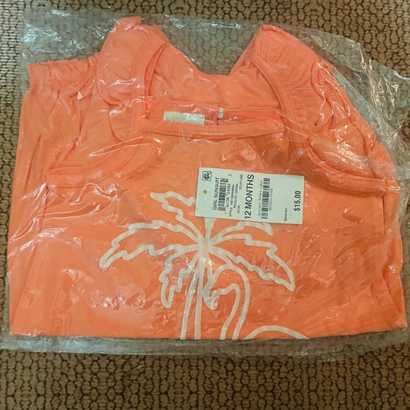 First Impressions Other - NWT 12M Coral Sunsuit